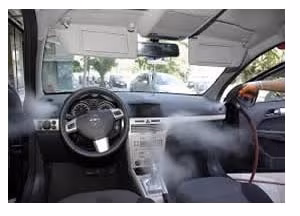 ALP ilaçlama dezenfekte gorseli arac ici