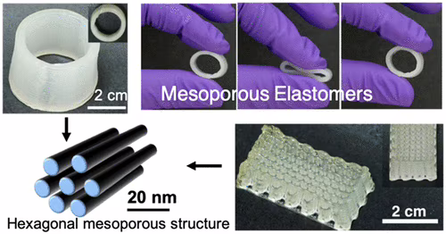 Nuovo materiale nanostrutturato potrebbe sostituire il tessuto umano. Credits: Anna Lena Lundqvist/Chalmers