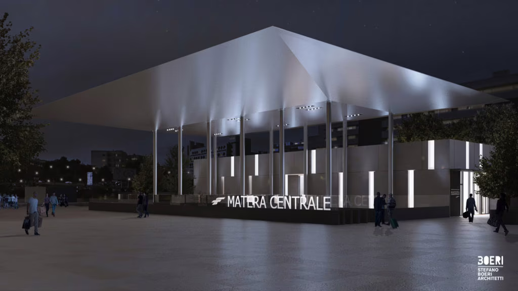 La nuova stazione di Matera firmata Stefano Boeri