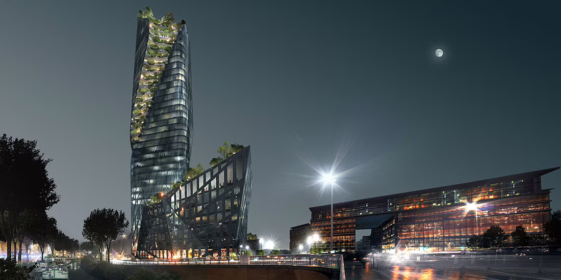 Tour Occitanie, di Libeskind la nuova torre di Tolosa