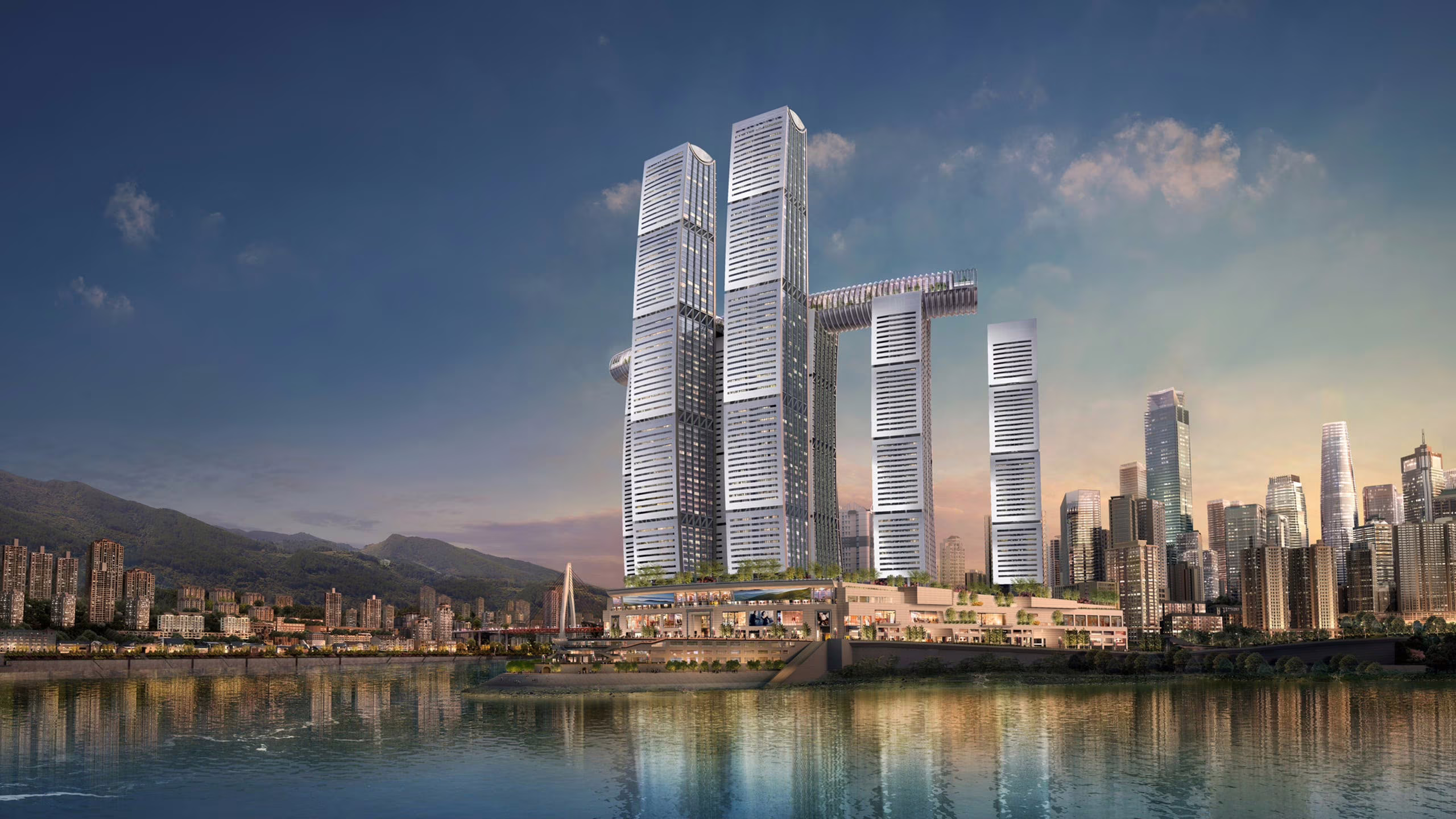 In Cina il grattacielo orizzontale più alto al mondo