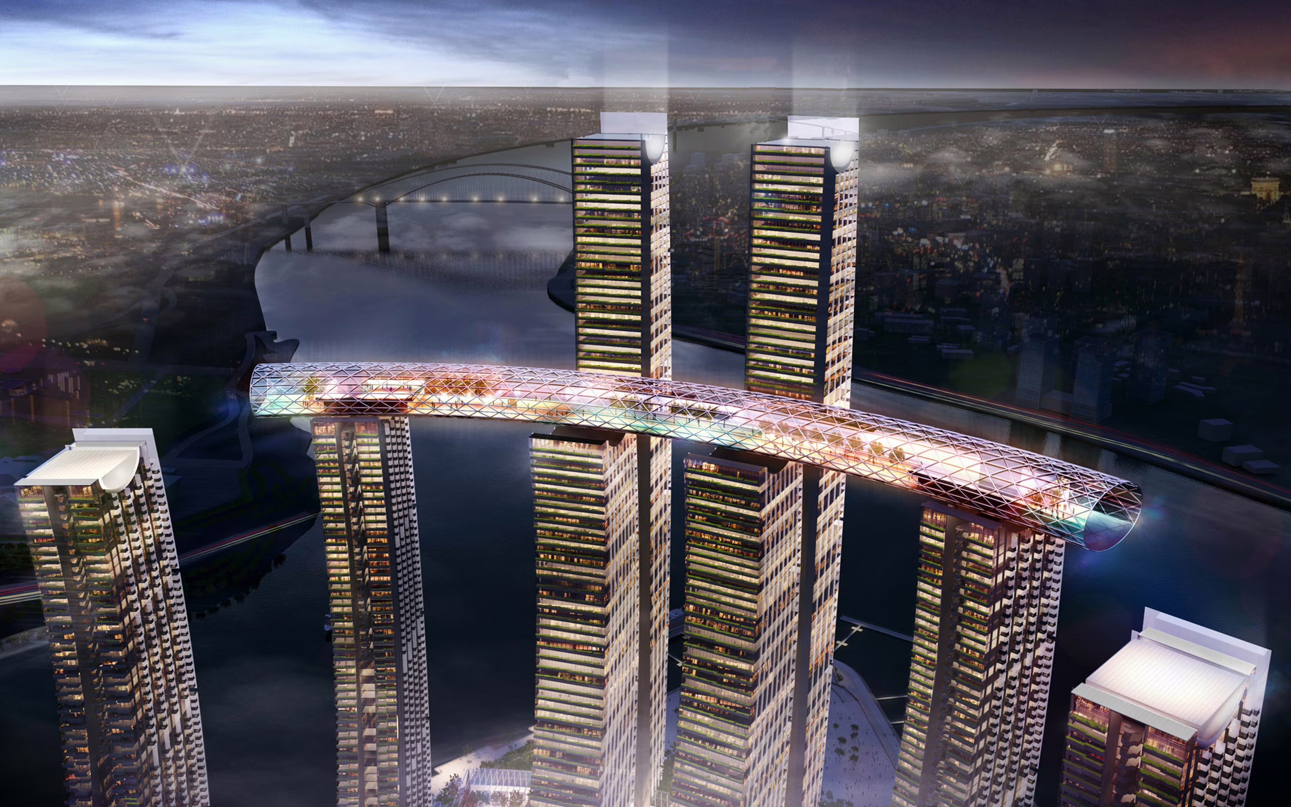 In Cina il grattacielo orizzontale più alto al mondo