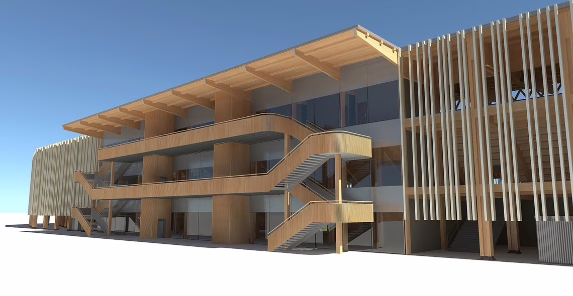 Stadi modulari in legno, il primo in Canada