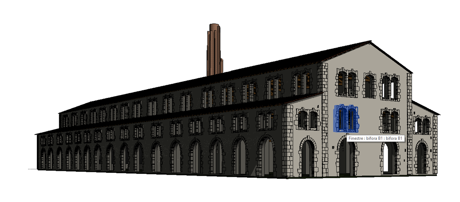 HBIM per il patrimonio storico e l'applicazione sulla fornace Penna