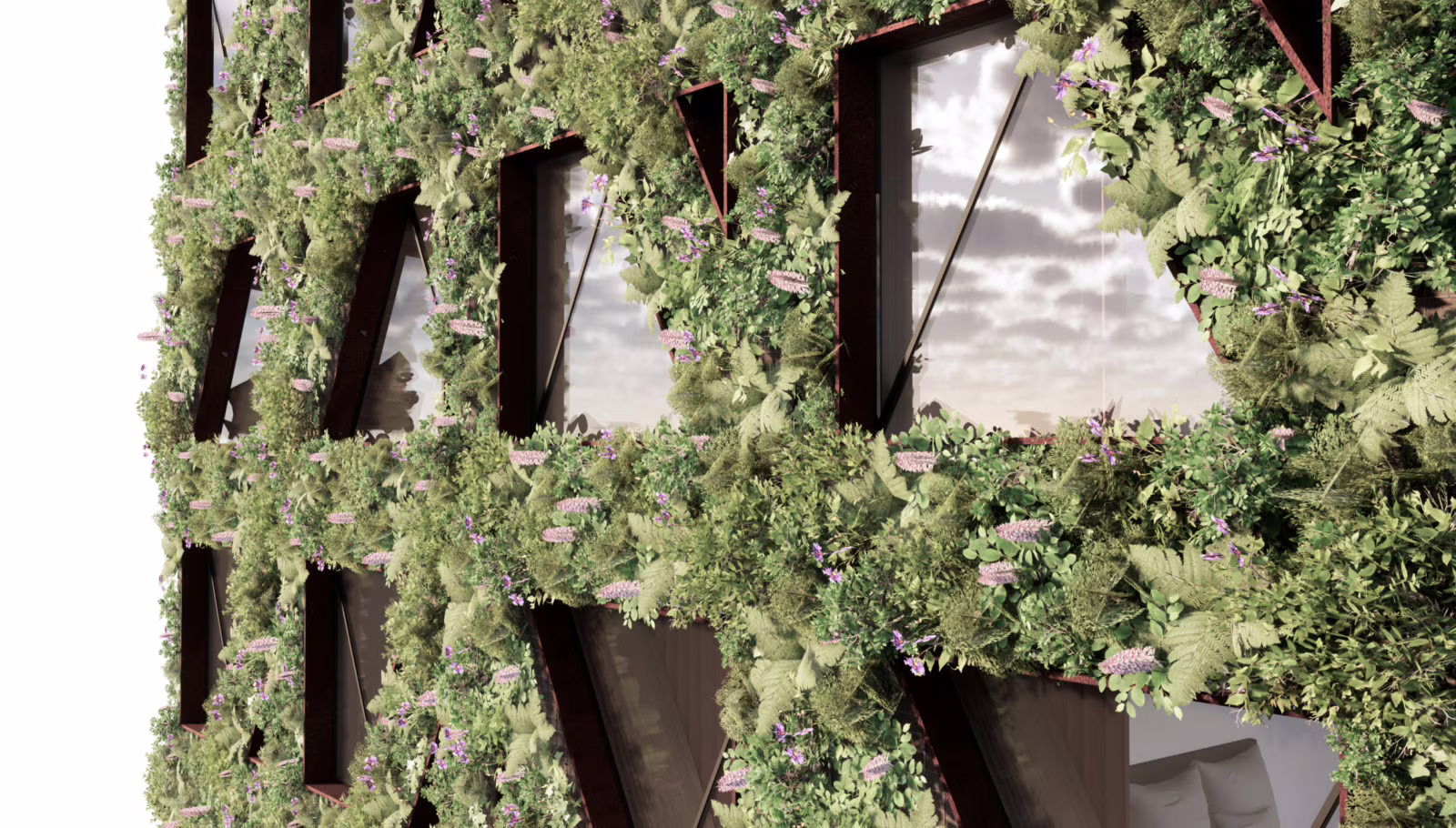 A Londra il muro verde più grande d’Europa