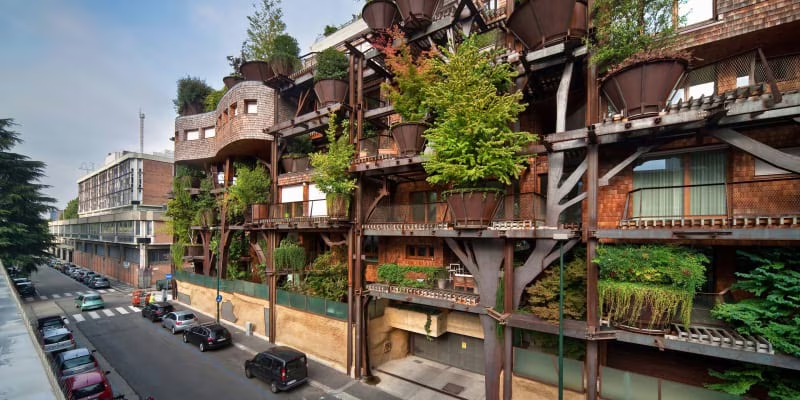 Condominio 25 Verde, il palazzo foresta di Torino