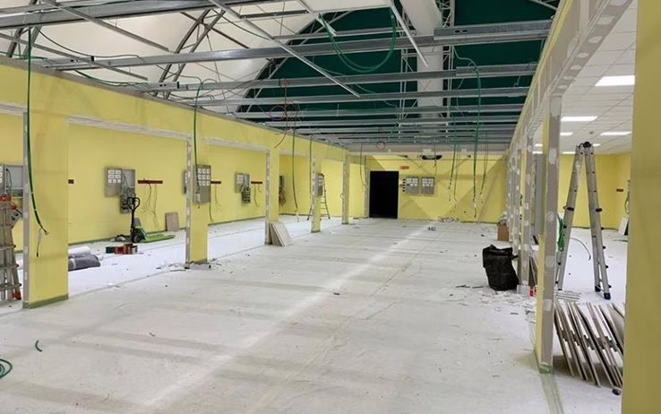 Covid-19, lavori record al San Raffaele per una nuova terapia intensiva