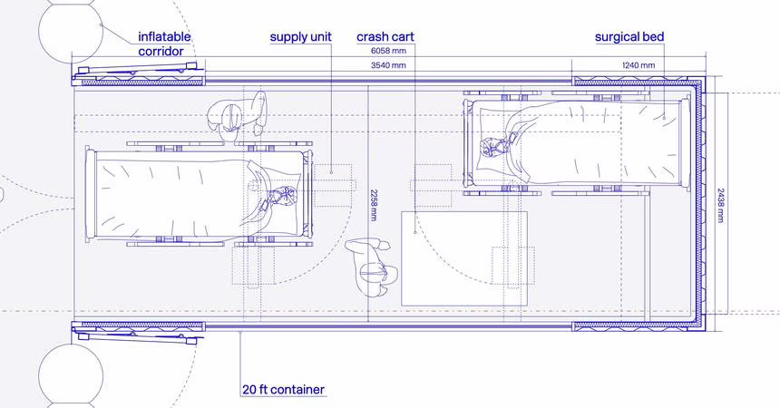 Progetto CURA: container per l’emergenza sanitaria