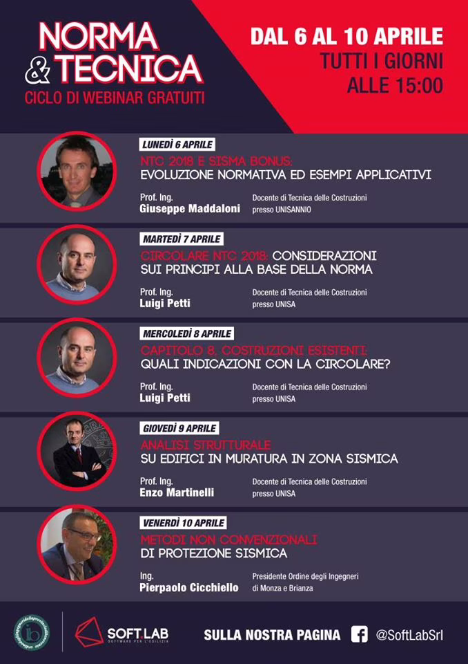 Un ciclo di webinar gratuiti per gli ingegneri