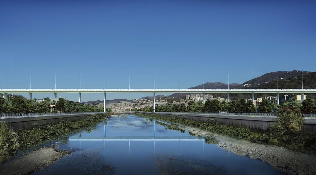 Domenica al via il collaudo del nuovo ponte sul Polcevera