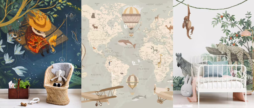 Carte da parati, arte e design