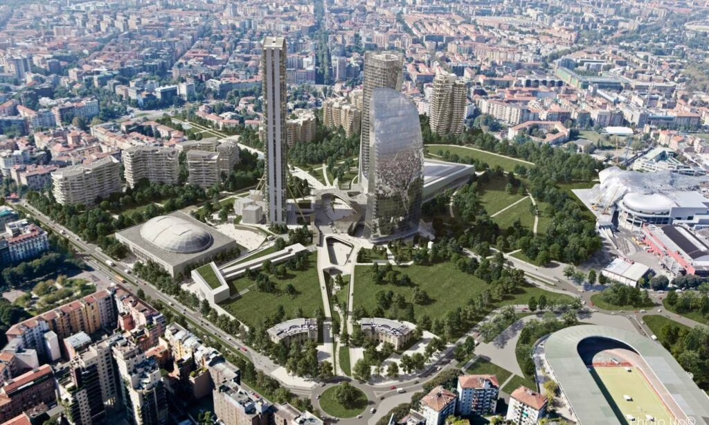 Torre Libeskind, il grattacielo curvo di CityLife a Milano