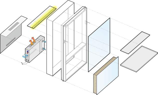 Il modulo innovativo di facciata Cellia