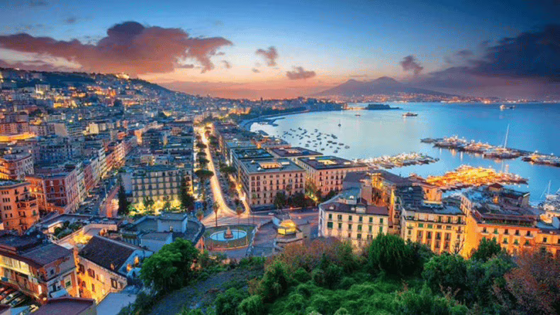 Vista del Golfo di Napoli