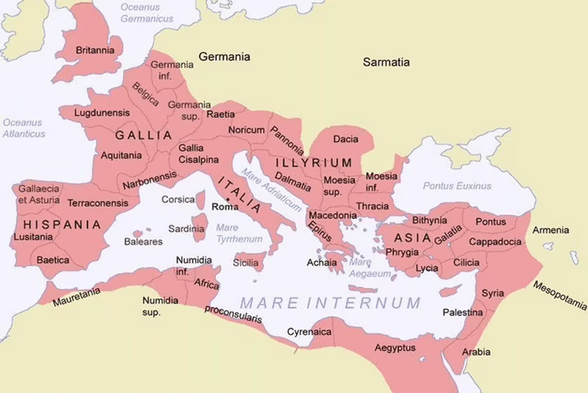 Massima espansione dell’Impero romano