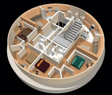Unità abitativa del Survival Condo