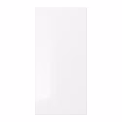 FÖRBÄTTRA cover panel, high-gloss white, 39x81 cm