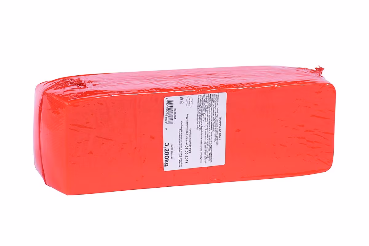 Sajt zsíros félkemény 45% StarBro cca. 3 kg
