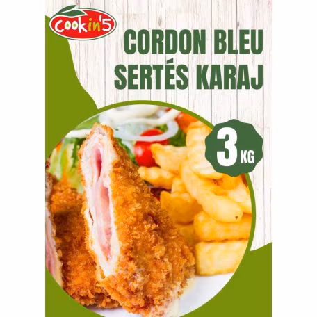 Cookin5 - Sertés Cordon Bleu 140gr [3kg]