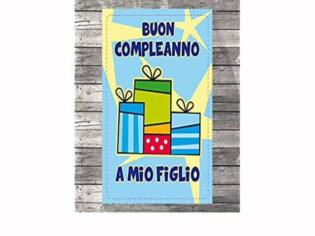 buon compleanno figlio mio gif foto