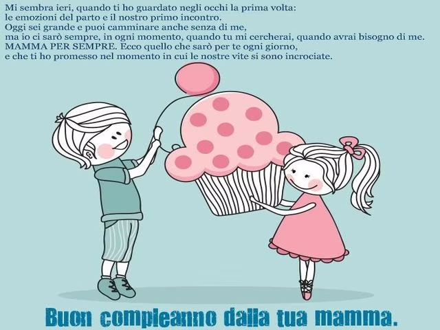 frasi di compleanno figlio mio