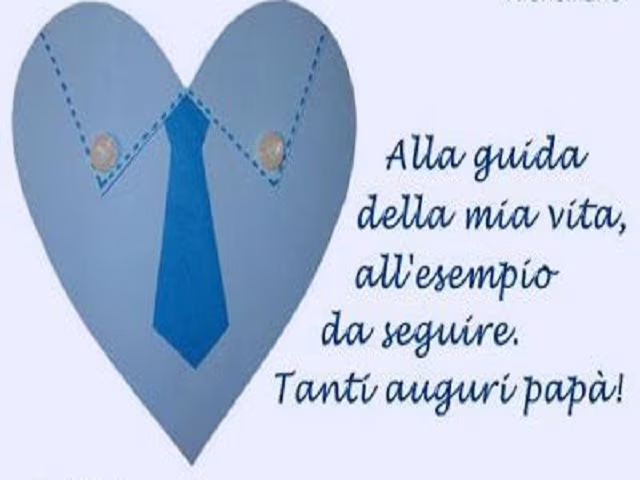 Auguri papà