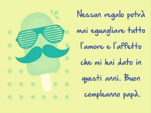 Auguri papà