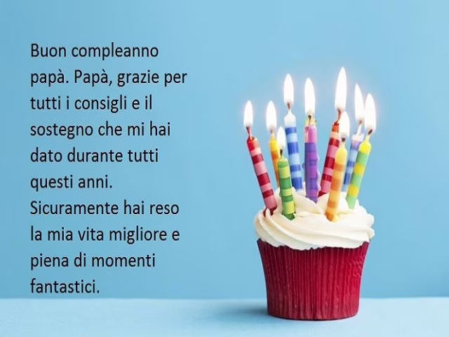 Immagini di buon compleanno papà