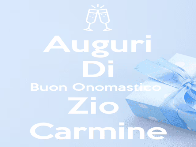 auguri di buon onomastico zio