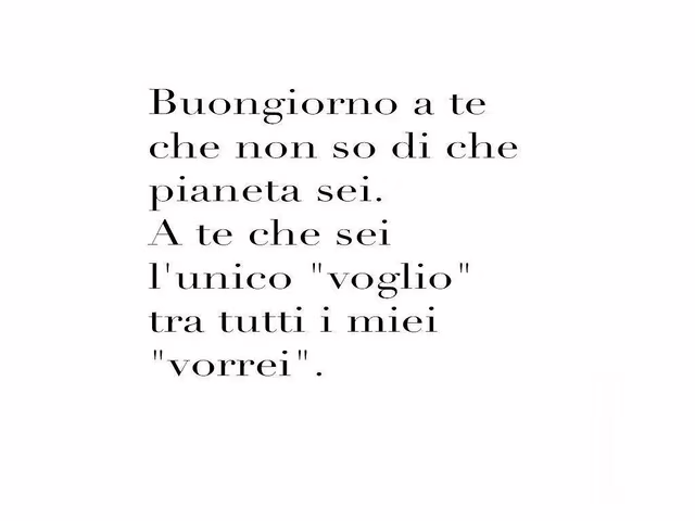 buongiorno a lei 