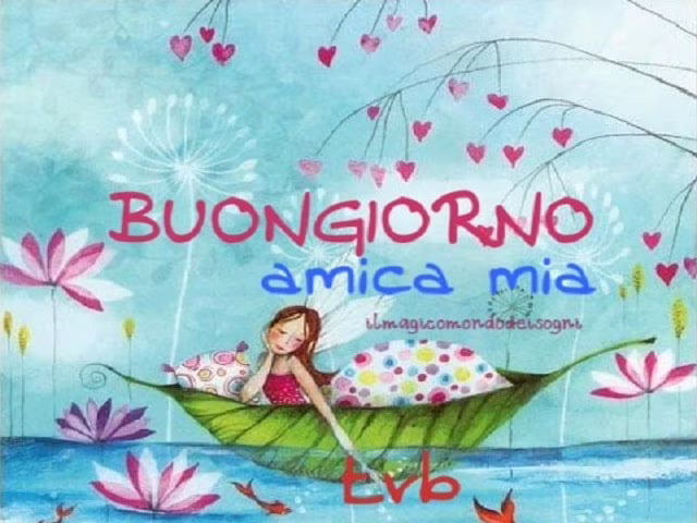 buongiorno amicizia