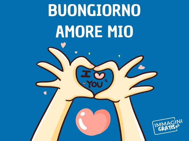 buongiorno amore mio immagini