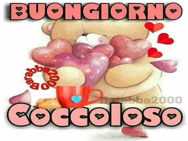 buongiorno tenero