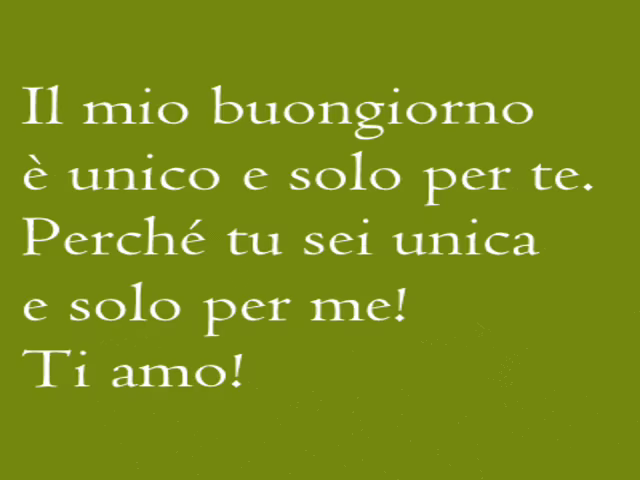 buongiorno con frase 