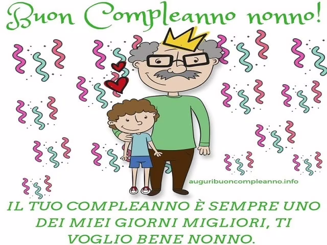 compleanno nonno