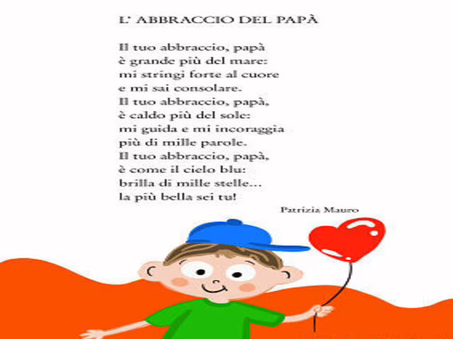 filastrocche papà