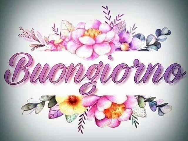 foto buon giorno