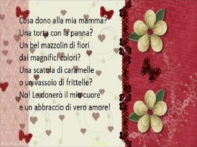 auguri alla mamma