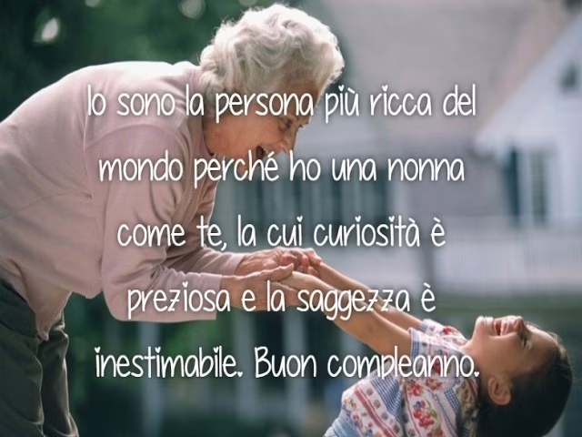 frasi compleanno nonna