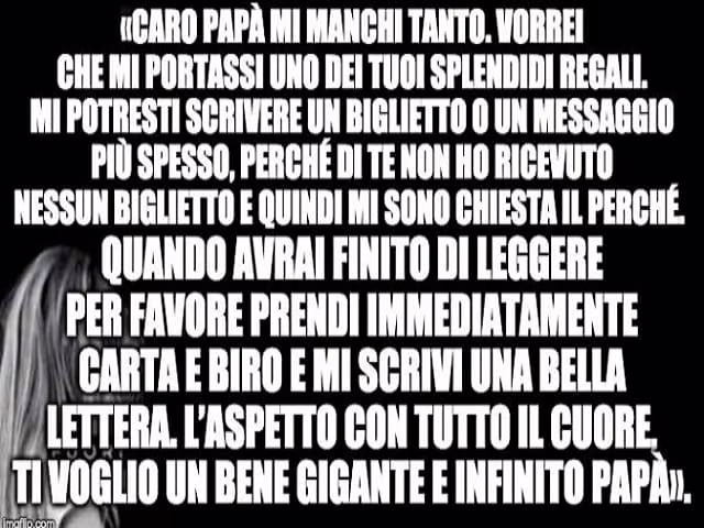 lettera a mio padre