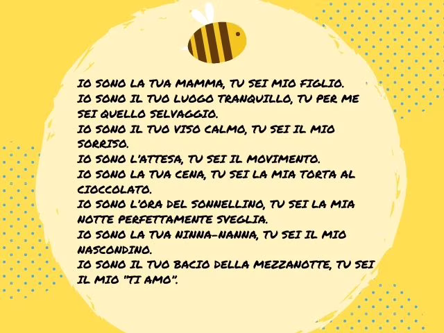 lettera amore madre figlio