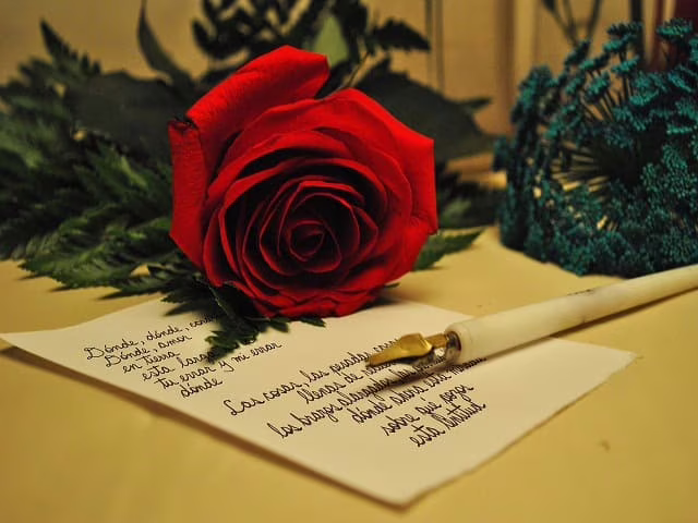 lettera d'amore per lei commovente