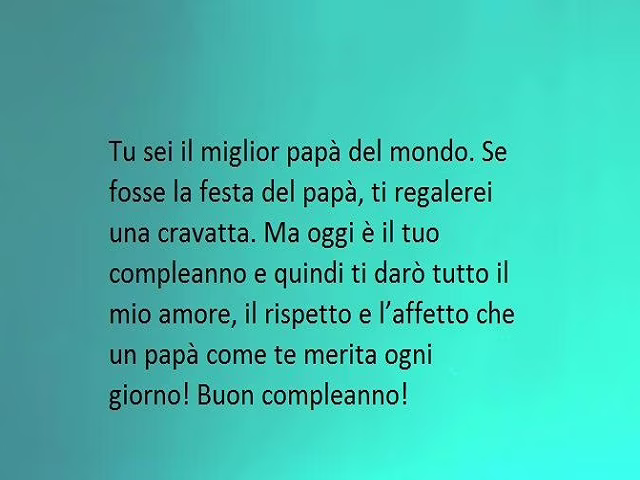 lettera di una figlia al padre