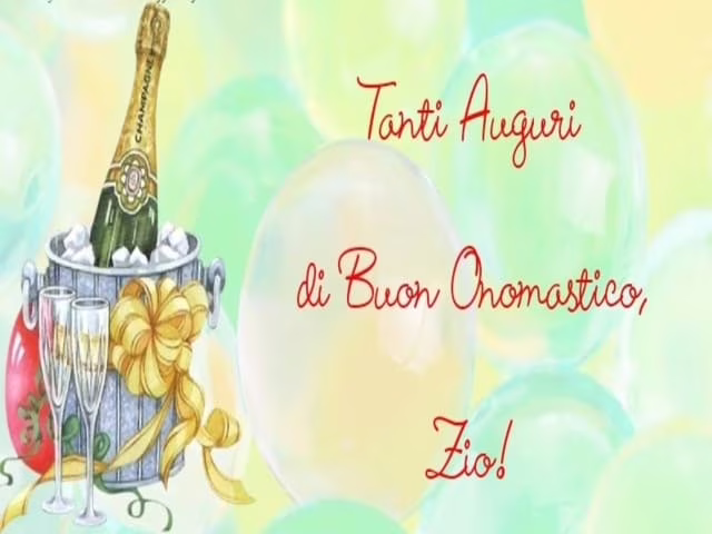 onomastico zio