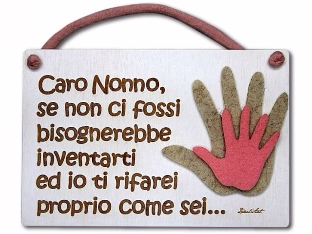 poesia per nonno