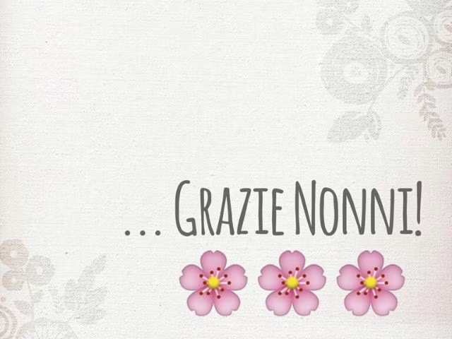 i nonni poesie
