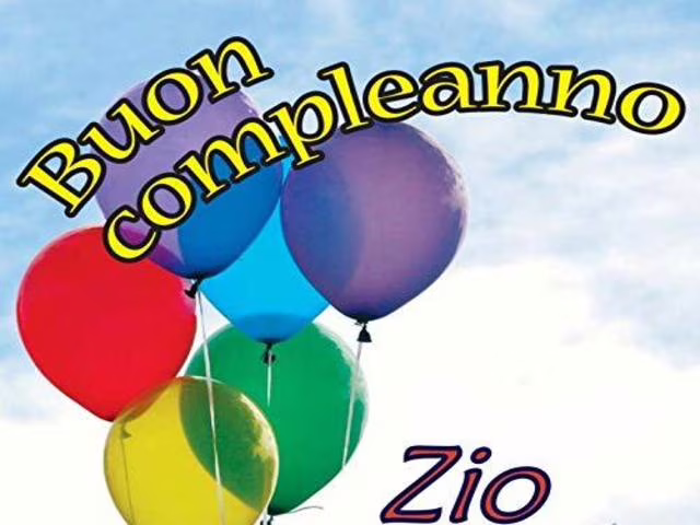 zio auguri 
