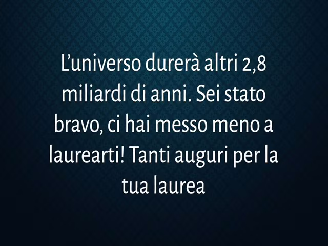 Auguri per laurea 1