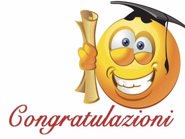 Congratulazioni laurea 1