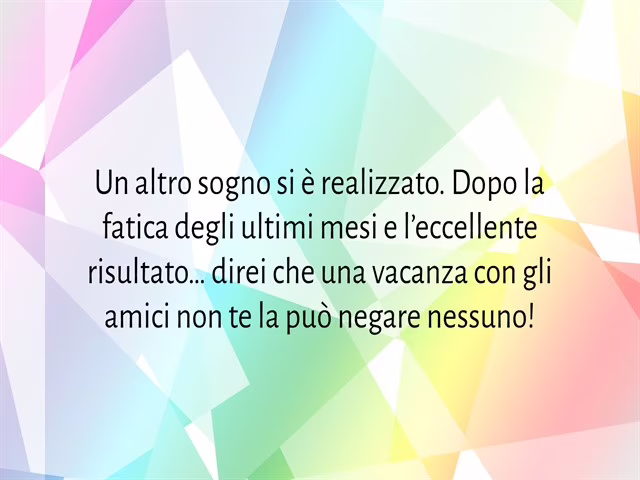 Frasi laurea non banali